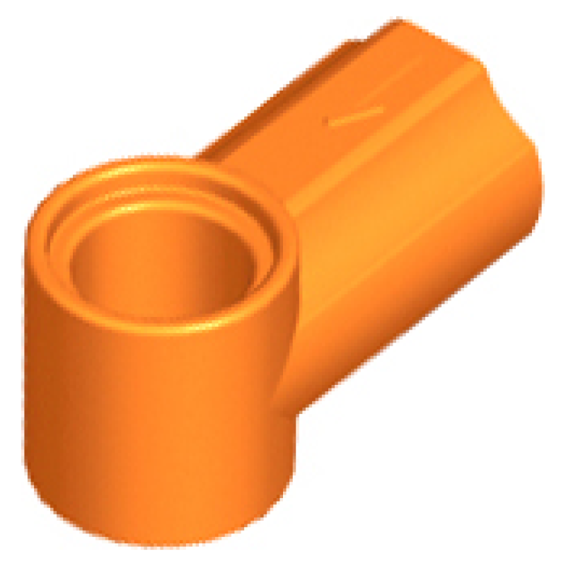 Technic, As en Pin Koppeling #1 Orange